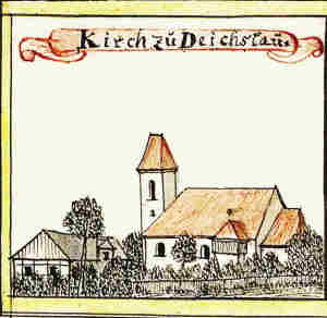 Kirch zu Deichslau - Koci, widok oglny